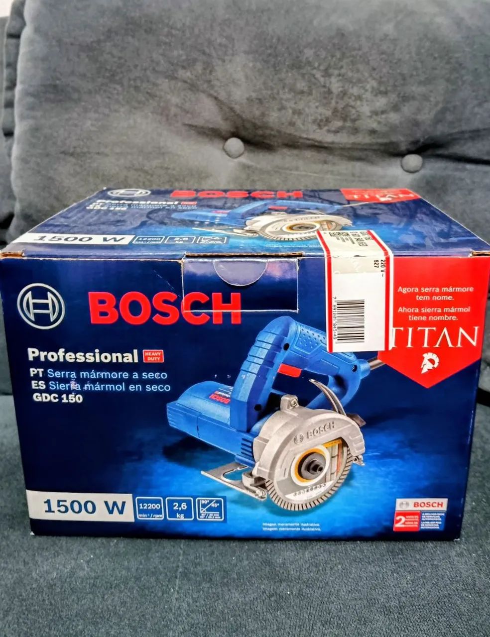 Serra mármore Bosch 1500w - Foto 2