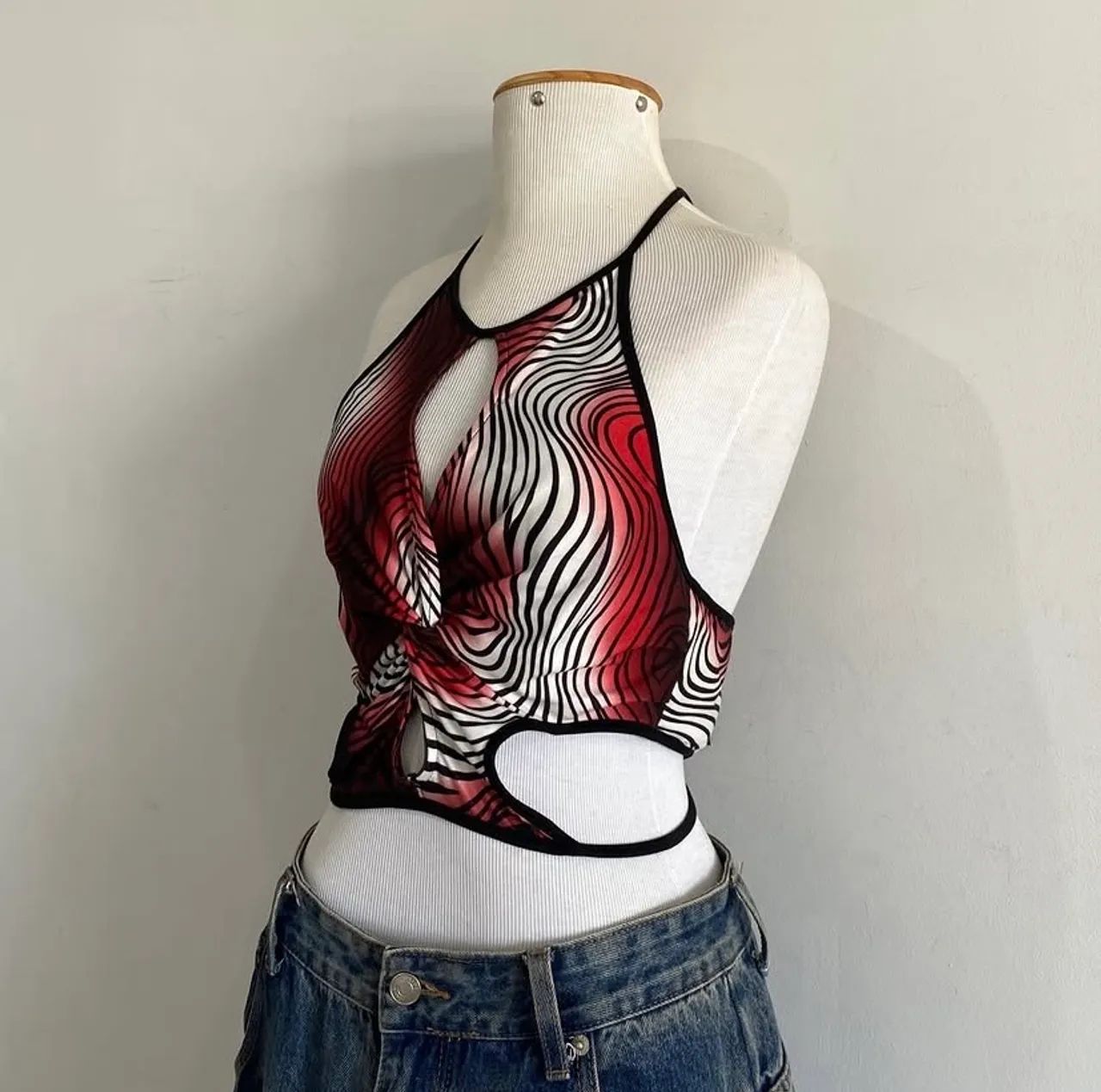 Cropped vermelho - Foto 2