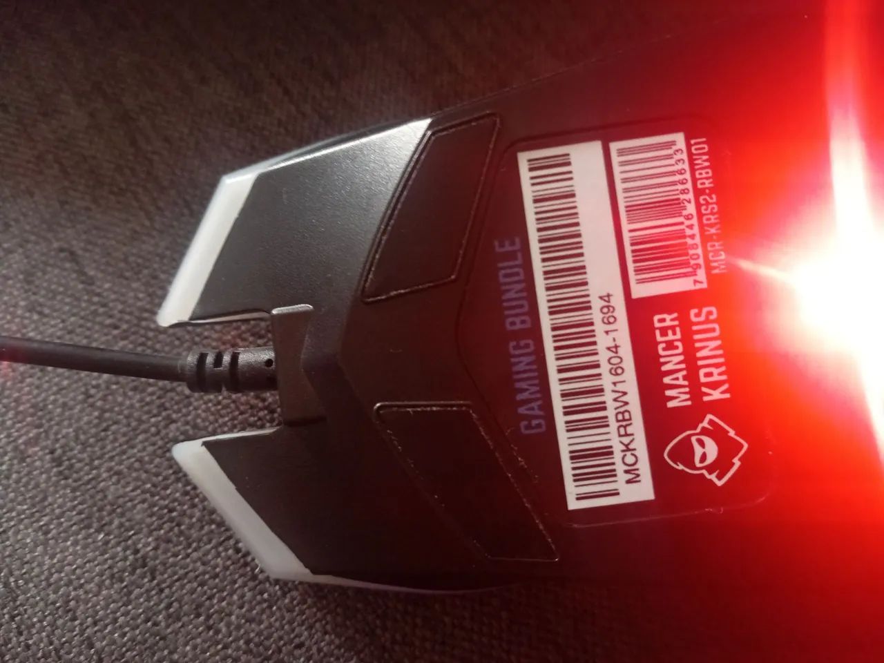Mouse gamer mancer krinus - Foto 3