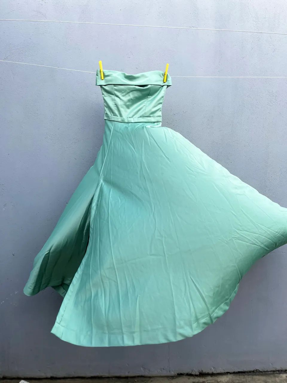 Vestido verde menta  - Foto 3