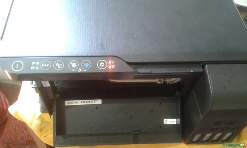 impressora  epson L3150 luzes piscando com comando via cabo funcional - Foto 2