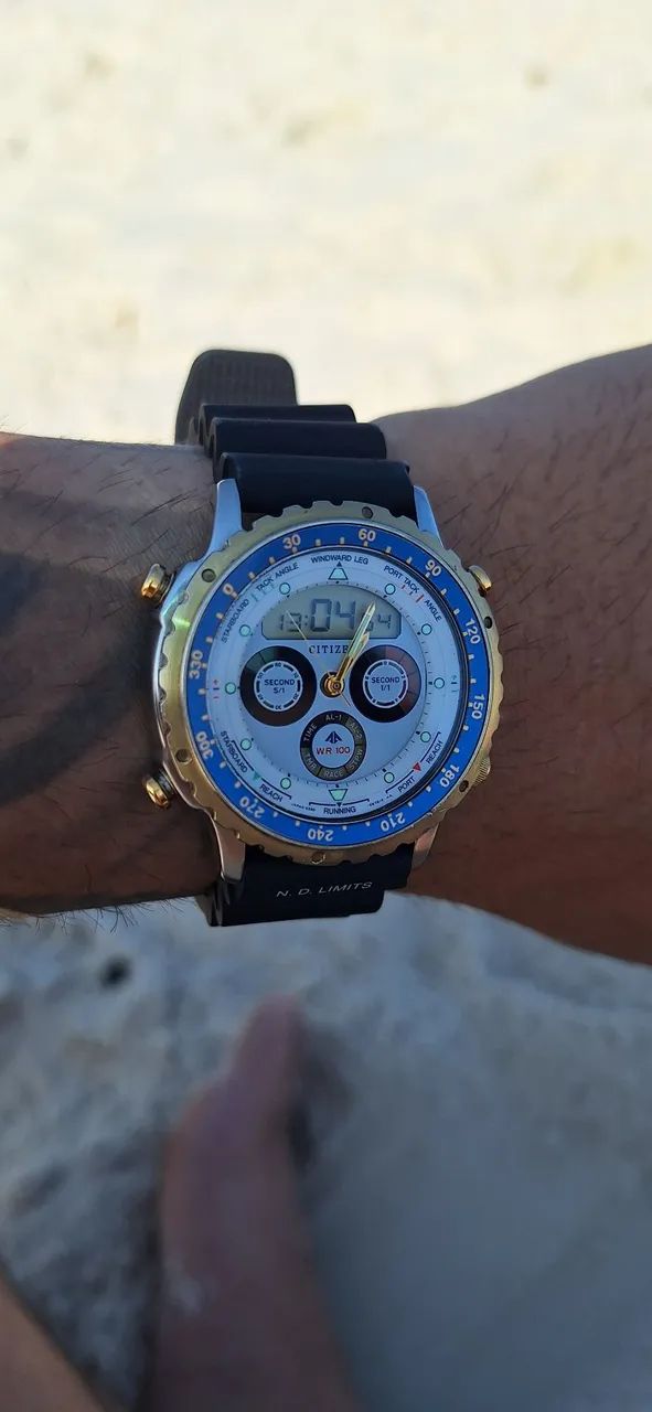 Citizen Yachting c050 Série Ouro  - Foto 3