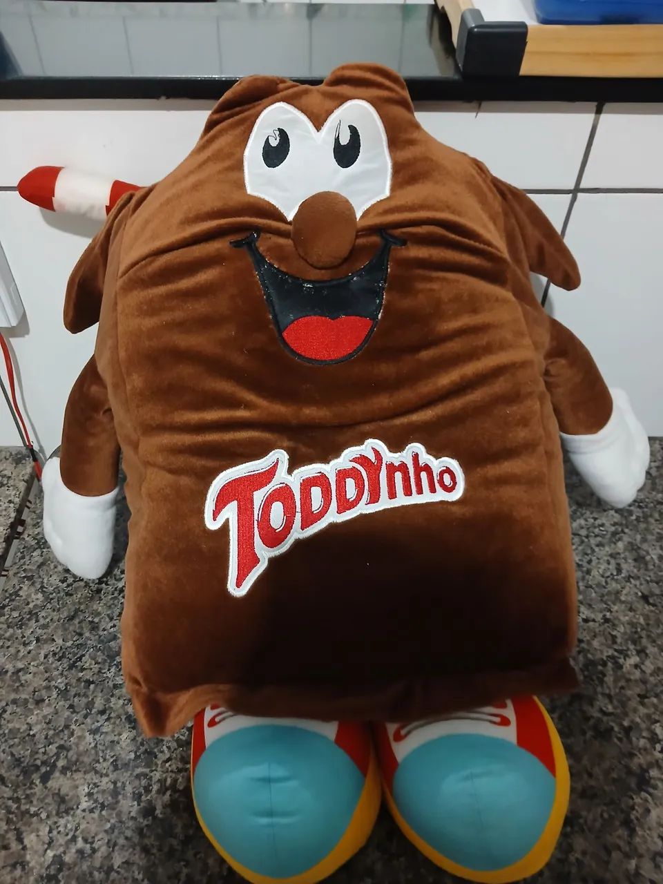 Boneco de pelúcia do Toddynho 