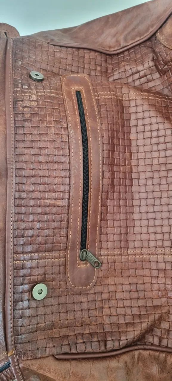 Mala bolsa de mão couro Argentina  - Foto 2