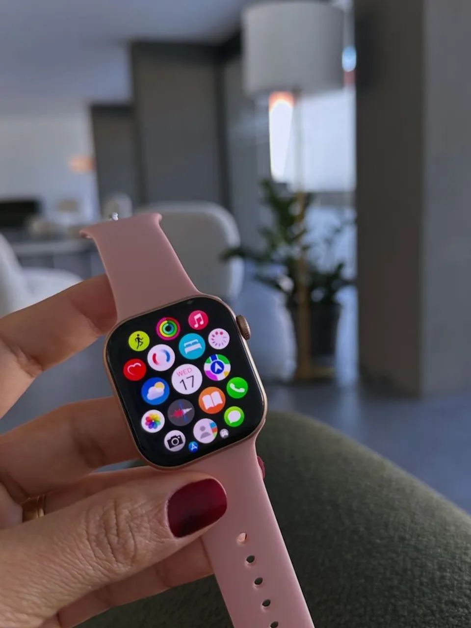 Relógio Apple Watch SE 2ª Geração 44mm GPS Rose Gold Original - Foto 3
