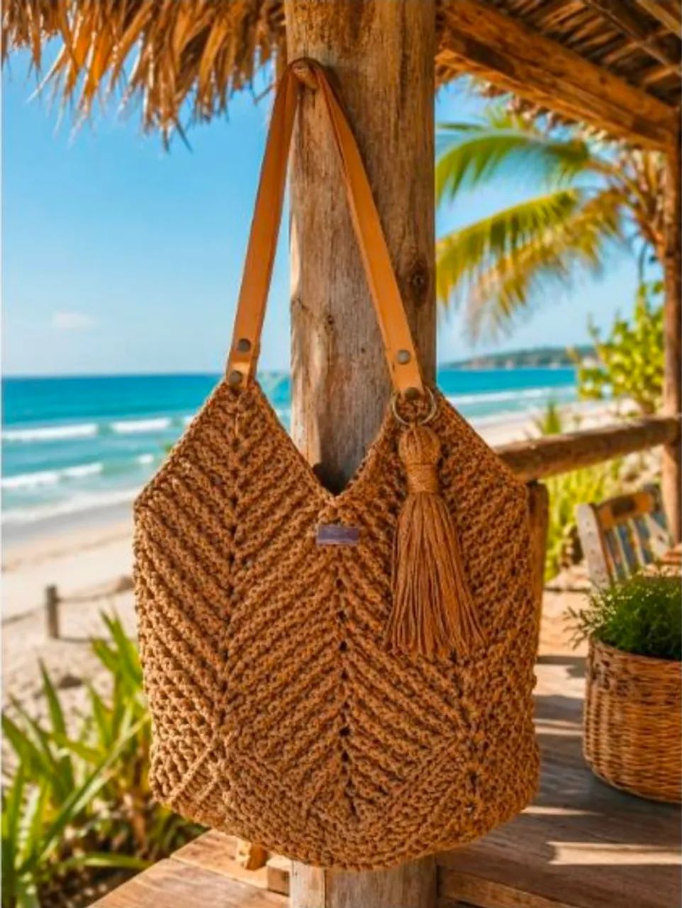 Bolsa de crochê  - Foto 2