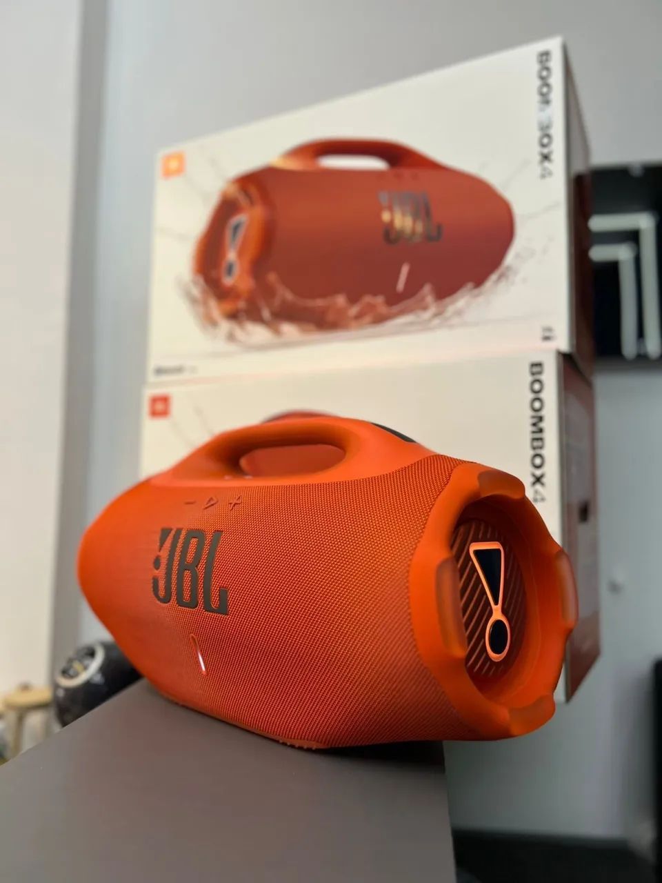 New Boombox 4 Orange Color of the Moment with Invoice