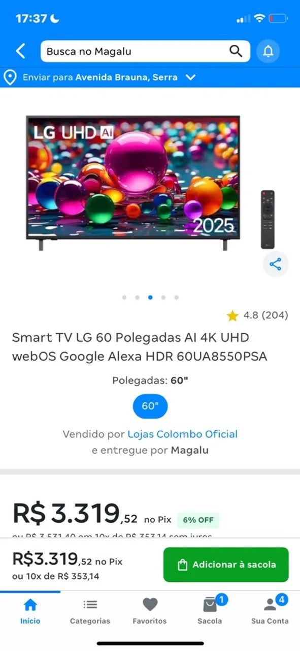 SMART TV 60 LG  - Foto 3