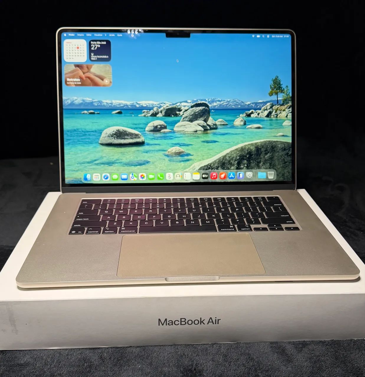 MacBook Air 15 M4 16GB 256GB 2025 Garantia Apple Aceito Troca