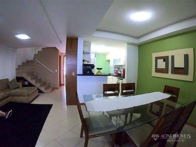 Casa duplex com 4 dormitórios, sol da manhã, lazer com churrasqueira e quintal, 3 vagas de - Foto 13