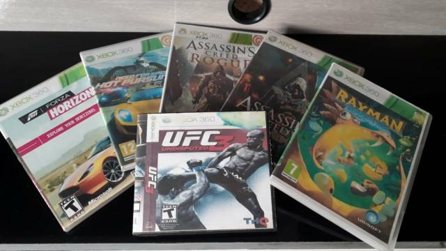 Jogos para Xbox 360 DVD