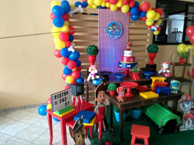 Decoração Patrulha Canina