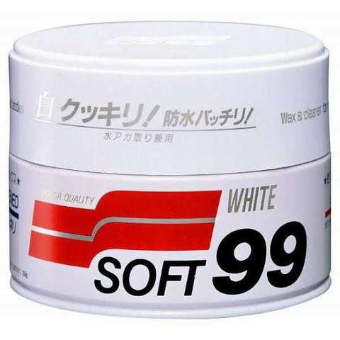 Cera Carnaúba Carro Branco Premium Soft99 350g Importada Original