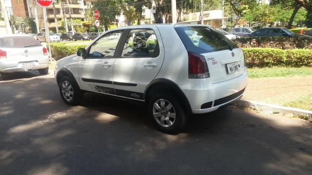 Fiat palio fire way 1.0 15/16 mec. flex branca - Foto 4