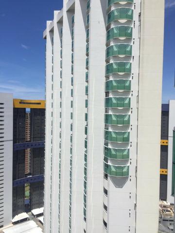 Estrela do Atlântico - Ponta Negra 59m² andar alto. Oportunidade