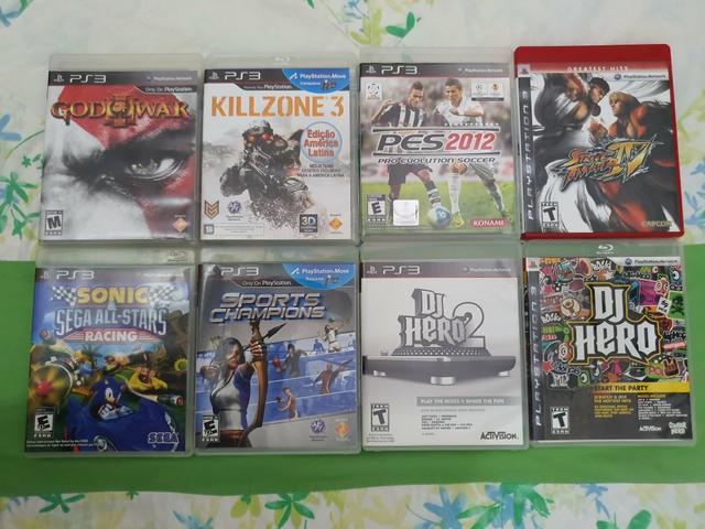 PS3 + acessórios - troco som top - Foto 3