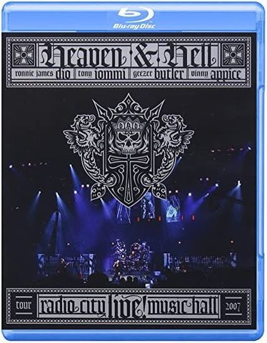 Blu ray Heaven & Hell: Radio City Music Hall (autorado)