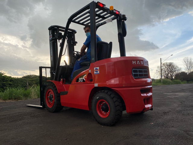 Empilhadeira Nova Zero 2021 Hangcha Diesel Prolift - Foto 2