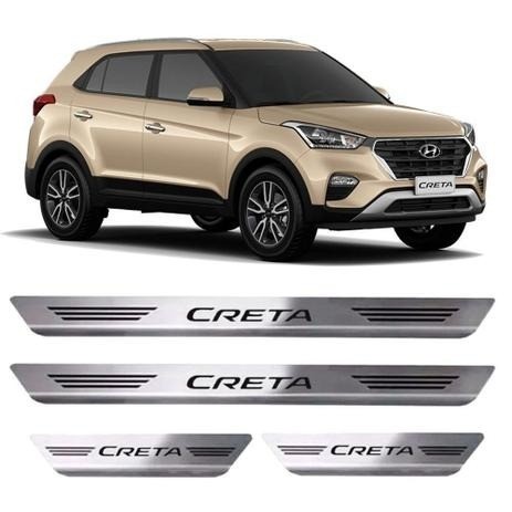 Soleira Aço Inox Hyundai Creta 2017 à 2021