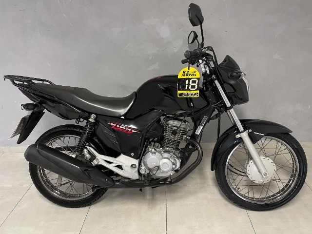 HONDA CG 160 START  2018  PRETA APENAS 10.820 QUILÔMETROS !