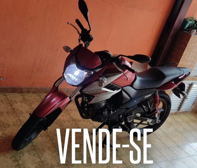 YAMAHA FAZER SED *150 UBS  VERMELHO FOSCO 