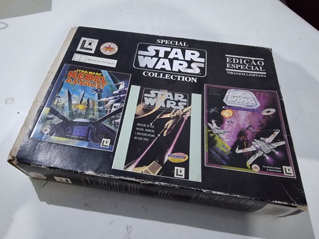 Jogo original Star Wars Special Collection Edição Especial limitada na caixa com nota