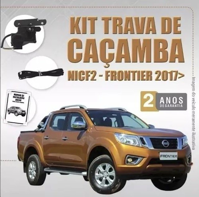 Kit Tragial - Trava Elétrica De Caçamba Nissan Frontier 2017/
