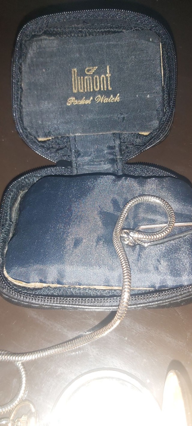 RELÓGIO DE BOLSO DUMONT - Foto 4