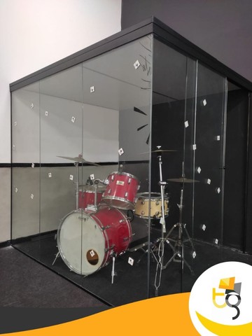 Aquário Abafadores Acustico de Bateria 