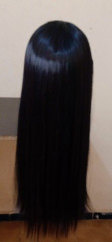 Peruca cabelo idêntico ao humano, imita couro cabeludo - Foto 2