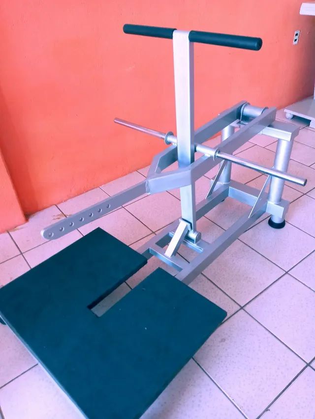 Sistema de máquina de cabo de polia, sistema de polia para academia 2M com  pino de carga, alça de tricô, barra reta para antebraço, treinador de pulso  para pull-downs, cachos de bíceps