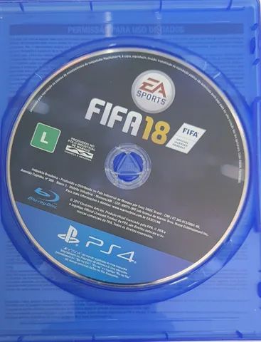 Jogo Fifa 18-Midia Física-Ps4, Jogo de Videogame Ea Sports Nunca Usado  87658497