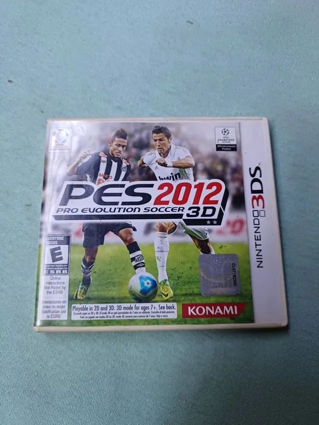 Pro Evolution Soccer 2012 3D (Nintendo 3DS, 2012) game not in original box