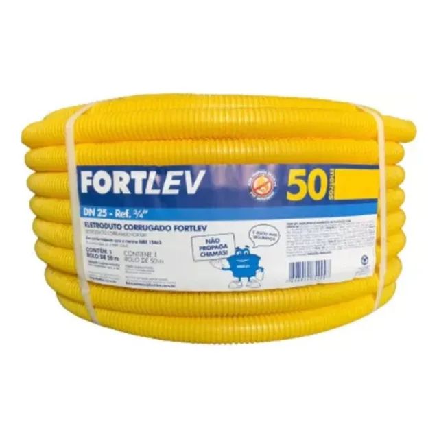 Mangueira eletróduto corrugado fortlev 3/4 - Foto 6