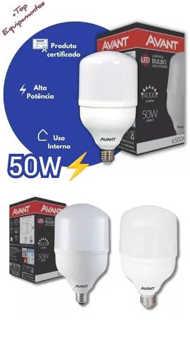 02 LÂMPADAS LED 50W BULBO GIGANTE / PRONTA ENTREGA  - Foto 3