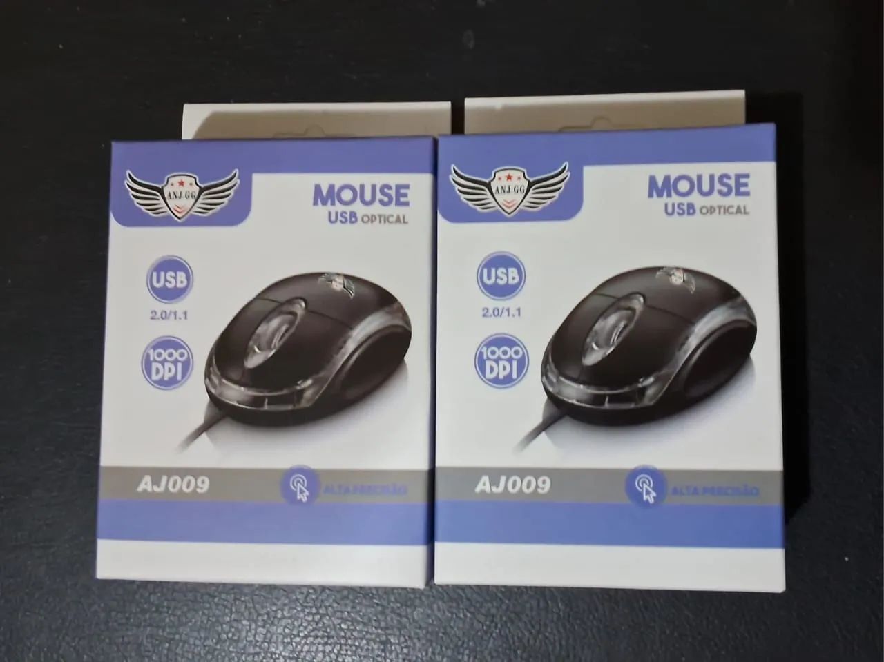 Mouse Office Escritório Com Fio e Led - Foto 5