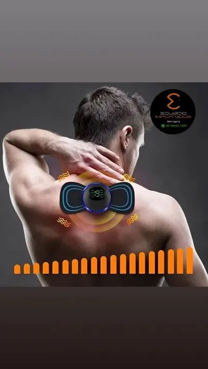 Mini massageador elétrico Recarregável  - Foto 3