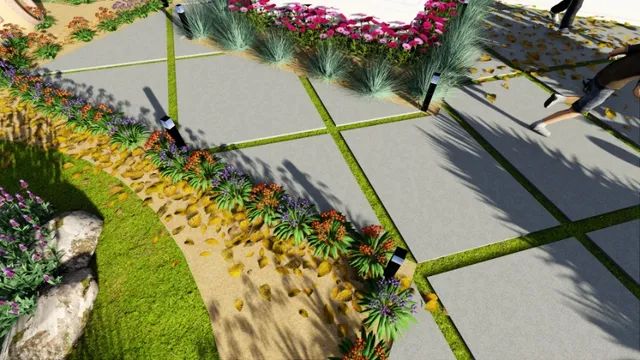 jardins,pergolados,pisos detalhados ,bem projetados,integrando com vegetação externa - Foto 2