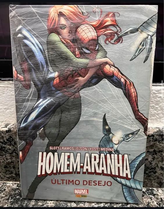 Homem Aranha último desejo lacrada