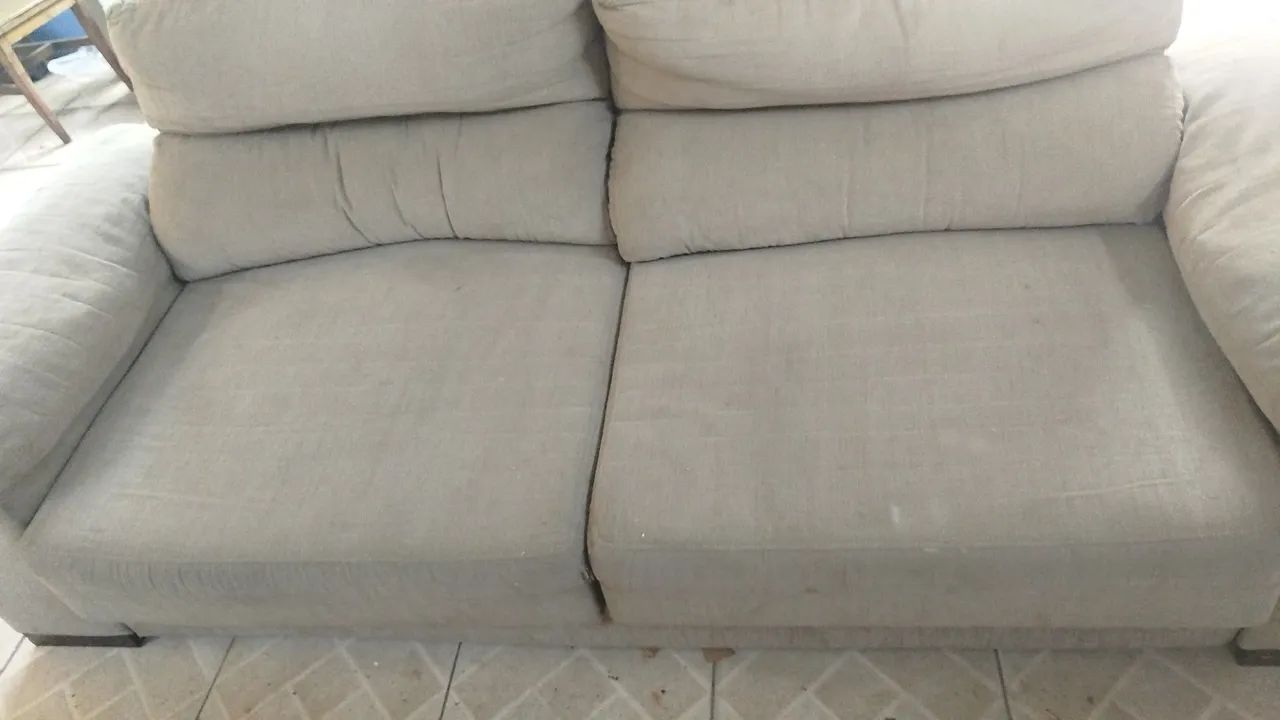 Sofá 3 lugares confortável e em ótimo estado - Foto 2