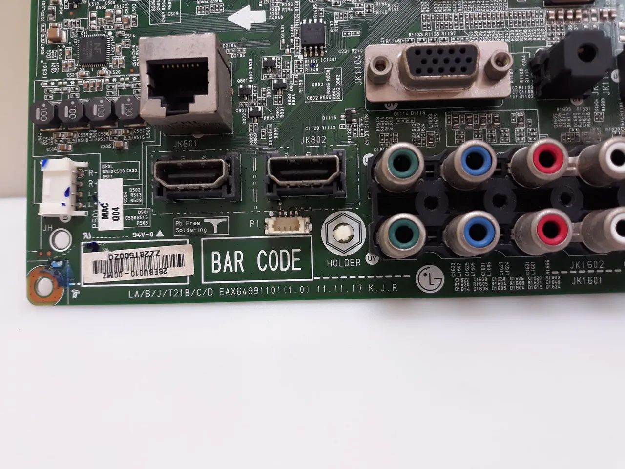 VENDO PLACA DE VÍDEO TV LG USADA BOA.  - Foto 2