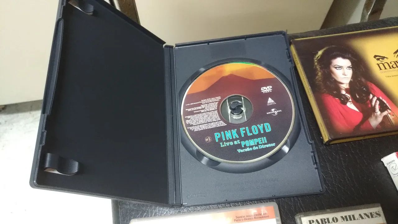 Dvd Pink Floyd Live At Pompeii, original, bom estado. - Foto 3