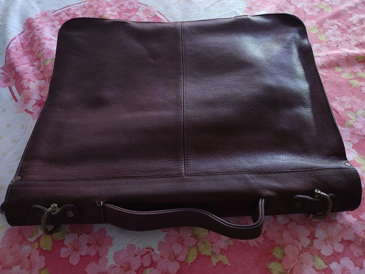 Bolsa transversal - Couro legítimo  - Foto 2