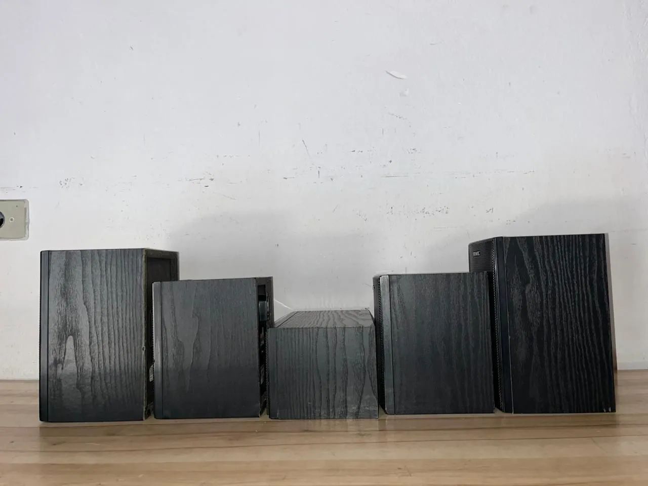 Conjunto 5 Caixas Surrounds Sony Muteki Ss-Srp880 *Philips*Aiwa - Foto 3