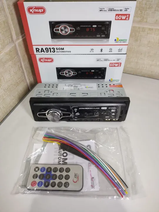 Rádio Bluetooth Veicular para Carros