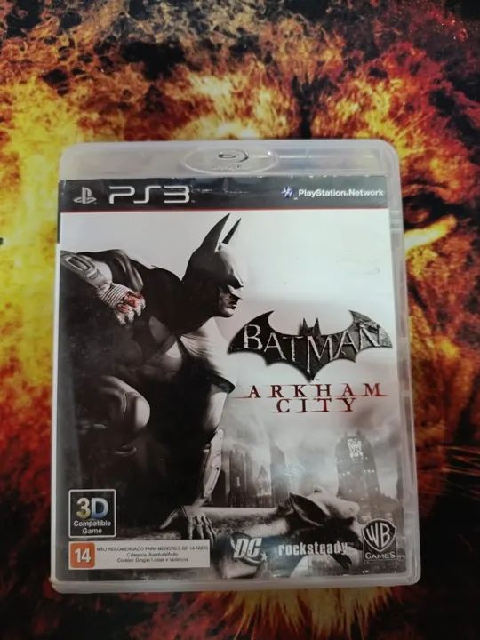 Ps3 Batman Arkham City Mídia Física Ps3 - Promoção