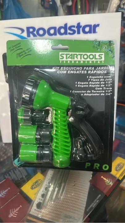 Kit torneira esguicho para jardim com engates rápidos 3 em 1 - Foto 3
