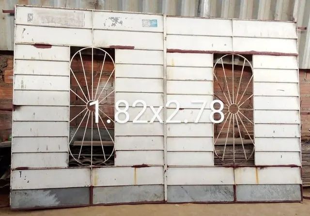 Portão usado de 1.82x2.78 bem reforçado pronto pra chumbar  - Foto 2