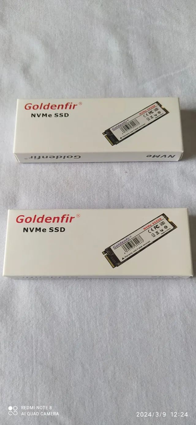 SSD NVME M2 512GB GOLDENFIR NOVO - Foto 2