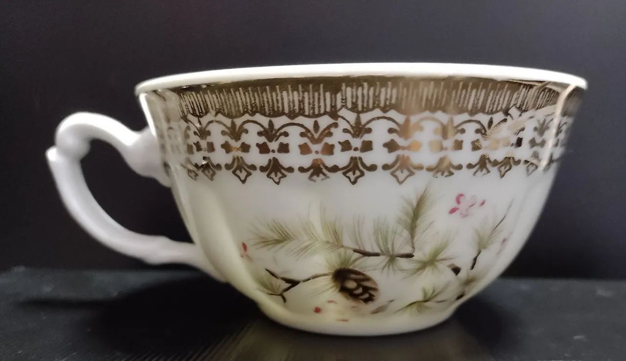 Xícara de chá porcelana 